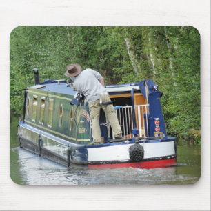 CANAL BOATS MOUSE MAT