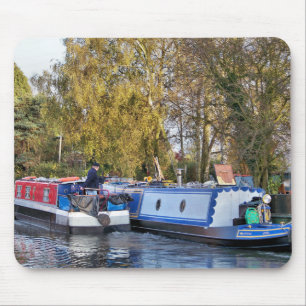 CANAL BOATS MOUSE MAT
