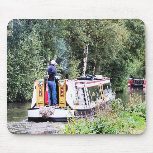 CANAL BOATS MOUSE MAT (Front)
