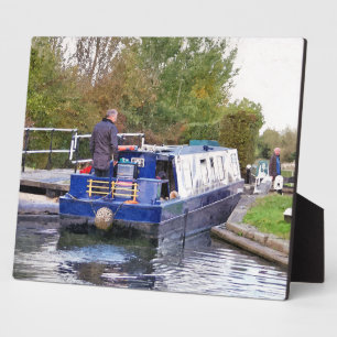 CANAL BOATS PLAQUE