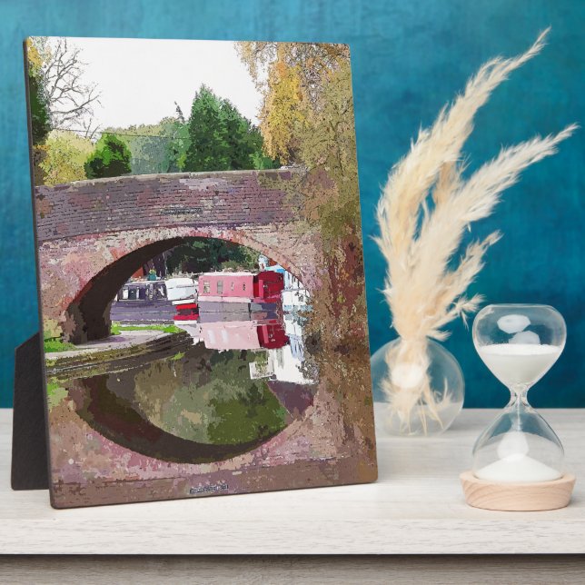 CANAL BOATS PLAQUE (Side)