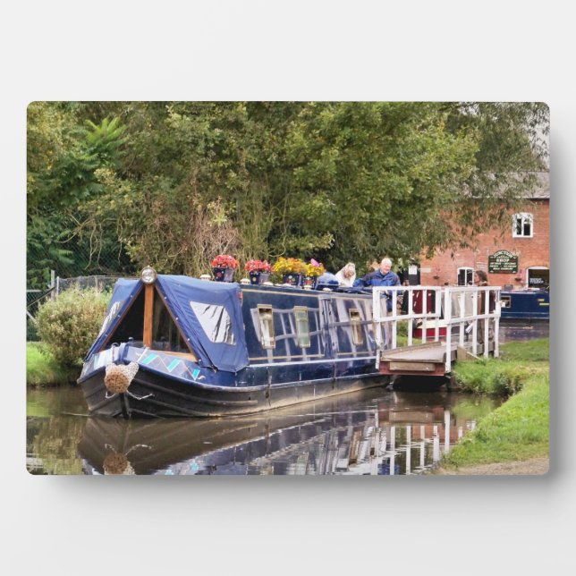 CANAL BOATS PLAQUE (Front)