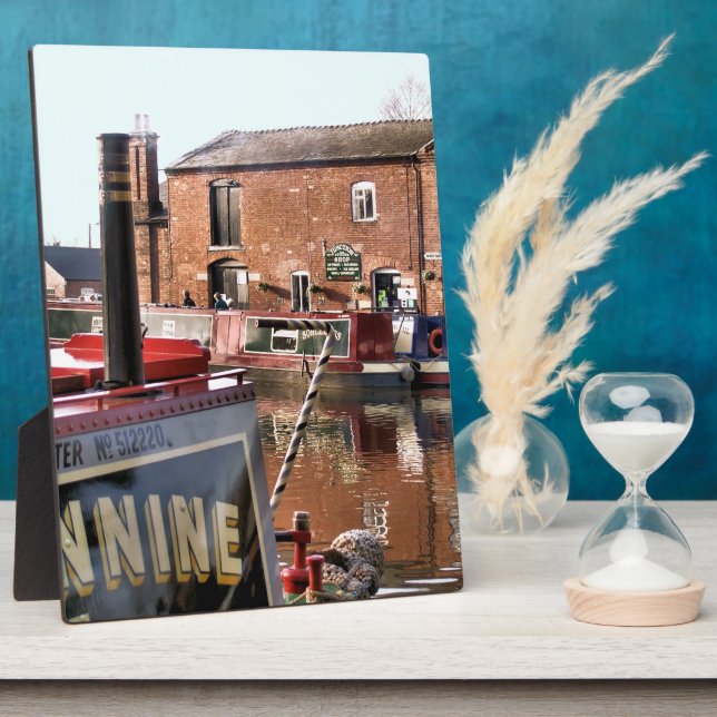 CANAL BOATS PLAQUE (Side)