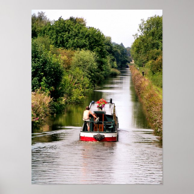 CANAL BOATS POSTER (Front)