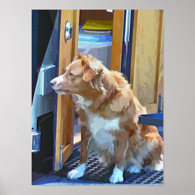 CANAL BOATS POSTER (Front)