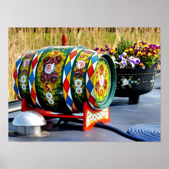 CANAL BOATS POSTER (Front)