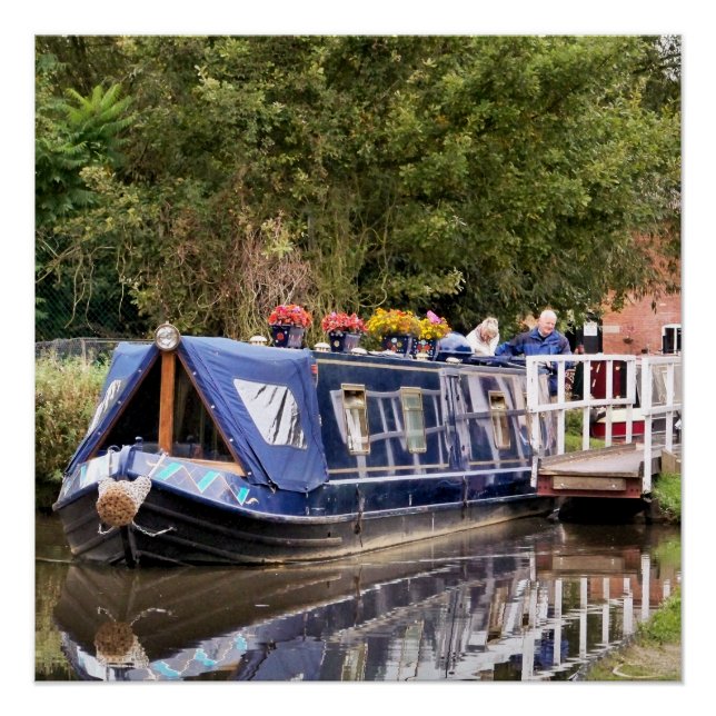 CANAL BOATS POSTER (Front)