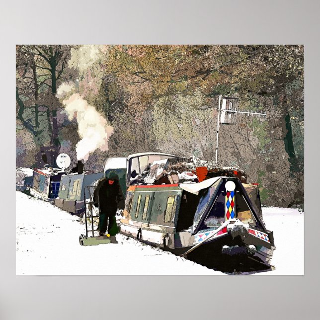 CANAL BOATS POSTER (Front)