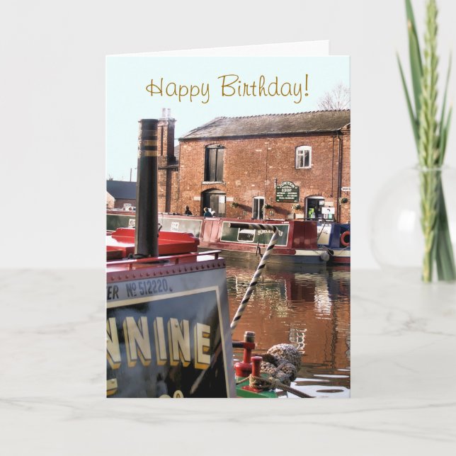 CANAL BOATS UK CARD (Front)