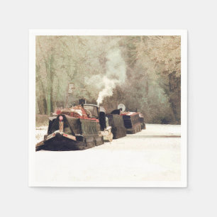 CANAL BOATS UK NAPKIN