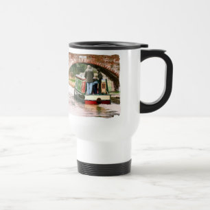 CANAL BOATS UK TRAVEL MUG