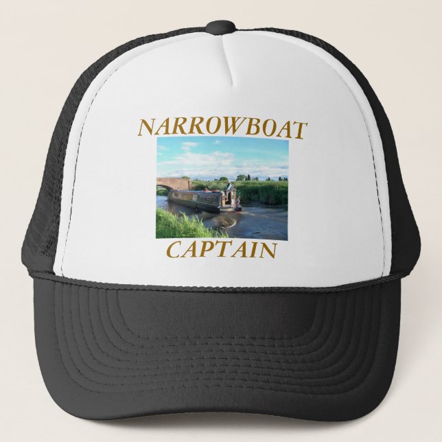 CANAL BOATS UK TRUCKER HAT (Front)