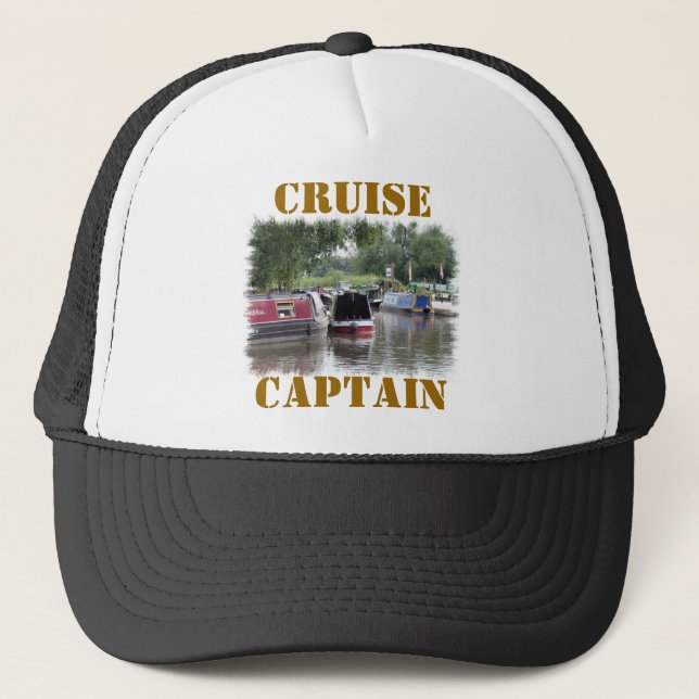 CANAL BOATS UK TRUCKER HAT (Front)