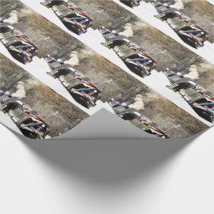 CANAL BOATS WRAPPING PAPER