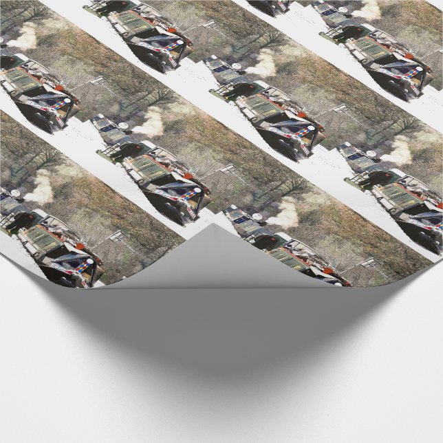 CANAL BOATS WRAPPING PAPER (Corner)