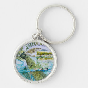 Canal Crossing Key Ring