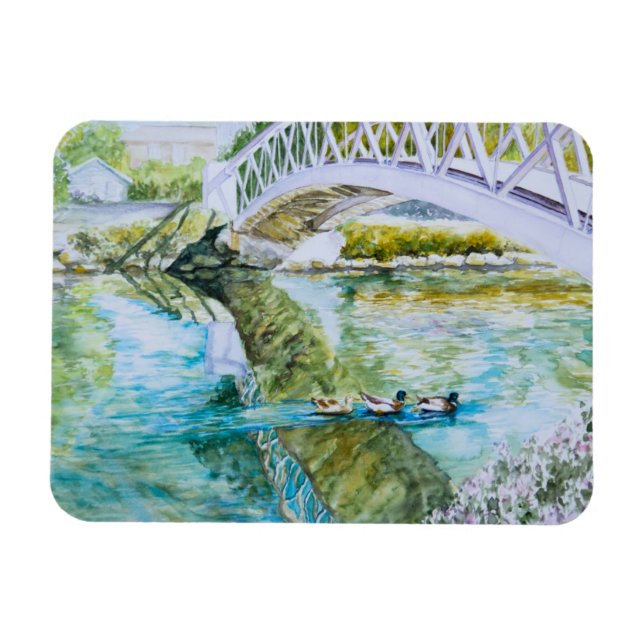 Canal Crossing Magnet (Horizontal)