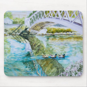 Canal Crossing Mouse Mat