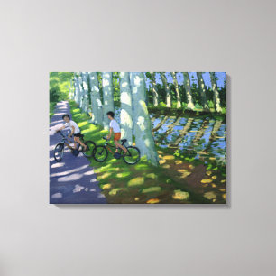 Canal du Midi France Canvas Print