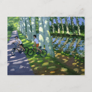 Canal du Midi France Postcard