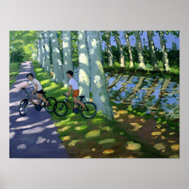 Canal du Midi France Poster (Front)