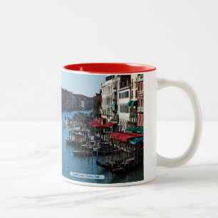 Canal Grande, Venice, Italy Two-Tone Coffee Mug