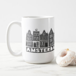 Canal House Rainbow Amsterdam Holland Dutch Travel Coffee Mug