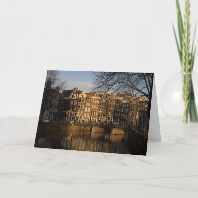 Canal houses card (Front)