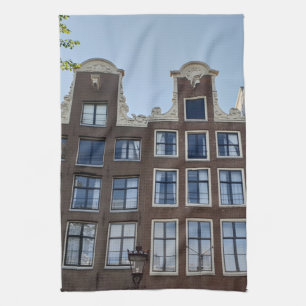 Canal Houses Tea Towel