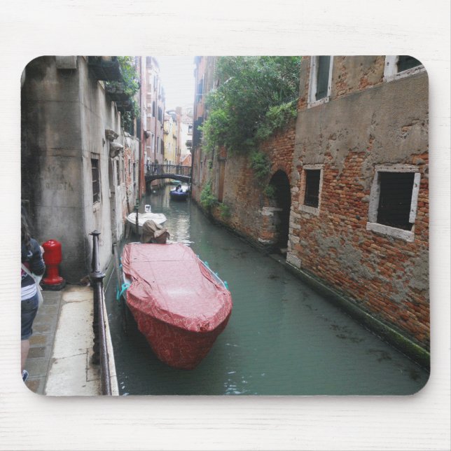Canal in Italy Mouse Mat (Front)