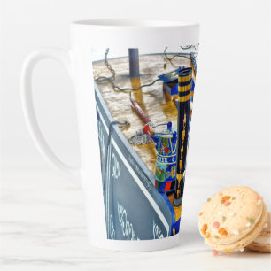 CANAL NARROWBOAT   LATTE MUG