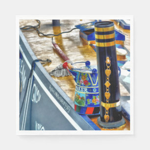 CANAL NARROWBOAT NAPKIN