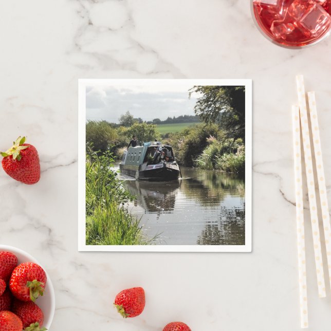CANAL NARROWBOAT NAPKIN (Insitu)