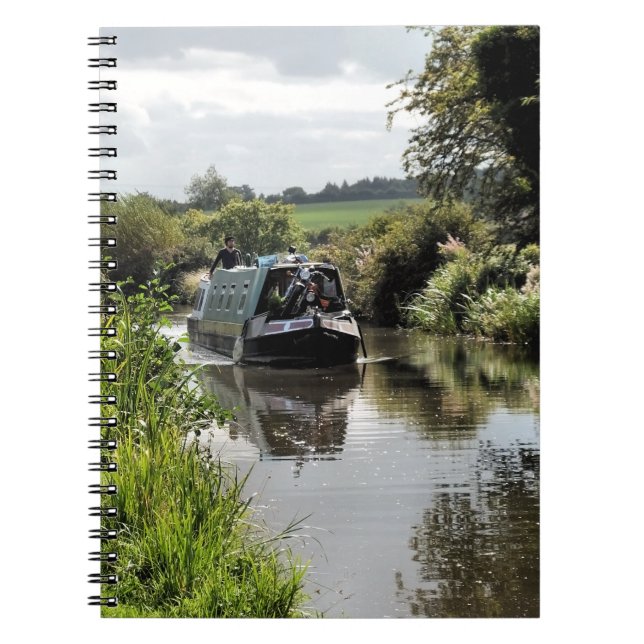 CANAL NARROWBOAT NOTEBOOK (Front)