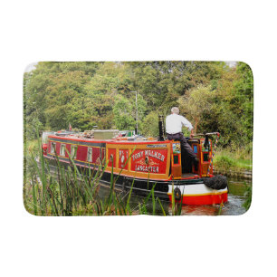 CANAL NARROWBOATS BATH MAT