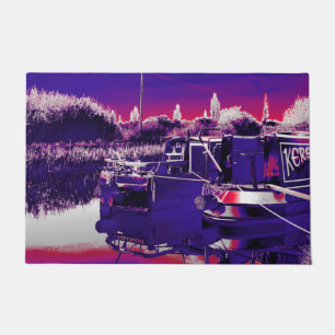CANAL NARROWBOATS DOORMAT