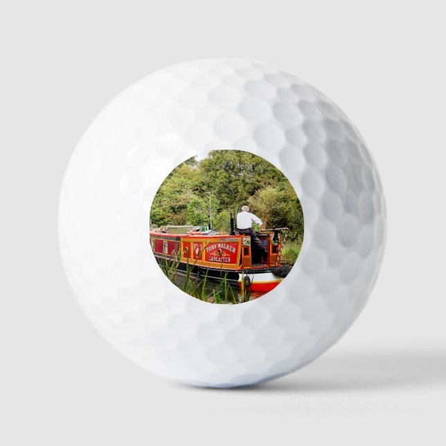 CANAL NARROWBOATS GOLF BALLS (Front)