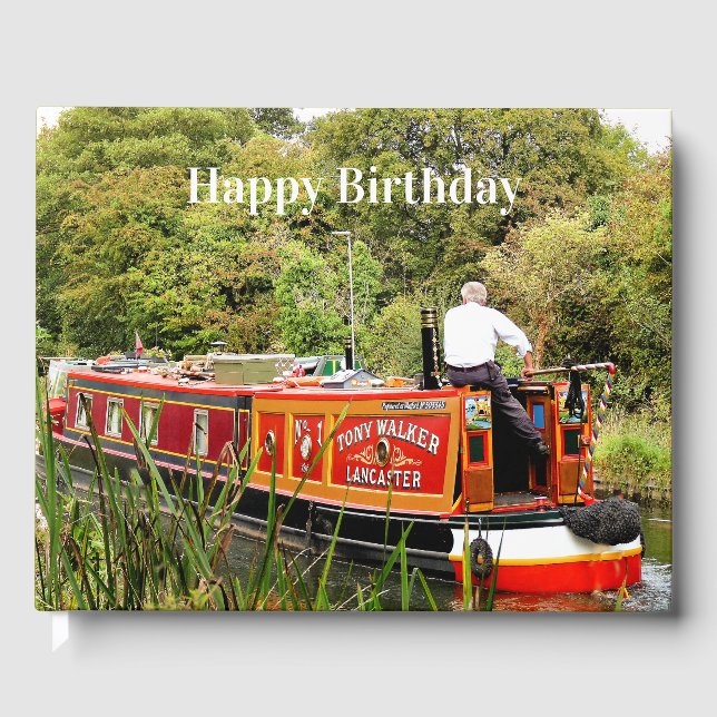 CANAL NARROWBOATS GUEST BOOK (Front)
