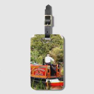 CANAL NARROWBOATS LUGGAGE TAG