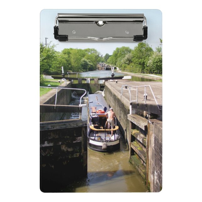 CANAL NARROWBOATS MINI CLIPBOARD (Front)