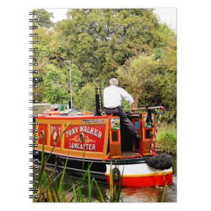 CANAL NARROWBOATS NOTEBOOK