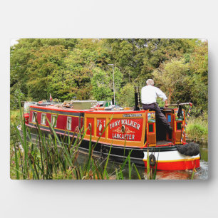 CANAL NARROWBOATS PLAQUE