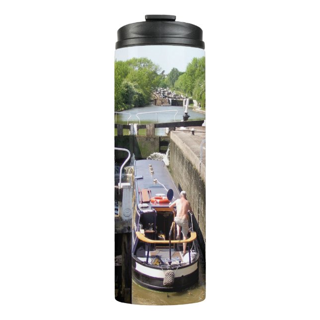 CANAL NARROWBOATS THERMAL TUMBLER (Front)