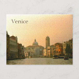 Canal of Venice Postcard