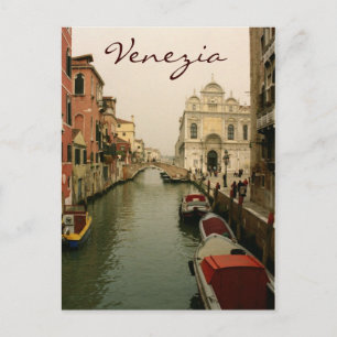Canal of Venice Postcard