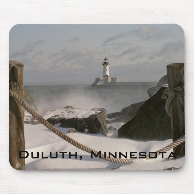 Canal Park Lighthouse Mouse Mat (Front)