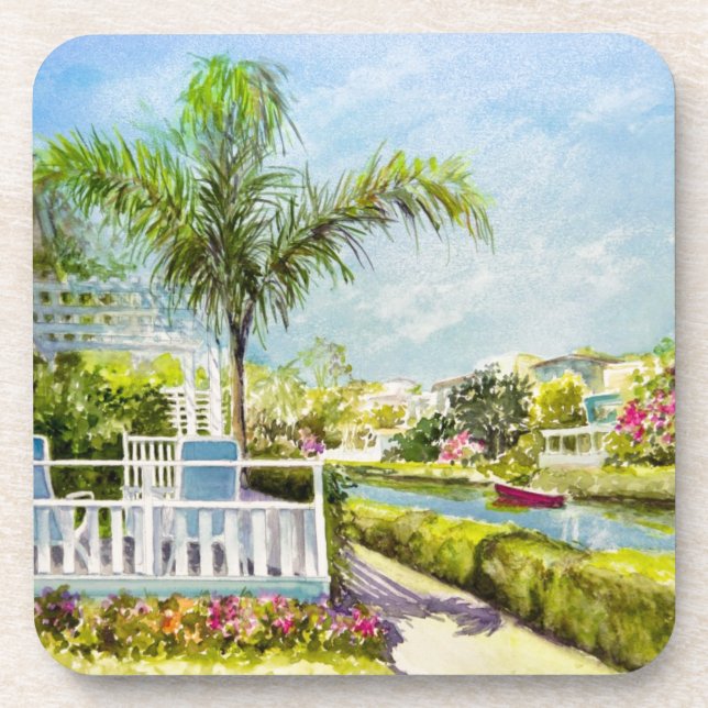 Canal Patio Coaster (Front)