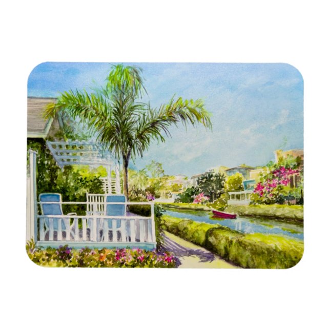 Canal Patio Magnet (Horizontal)