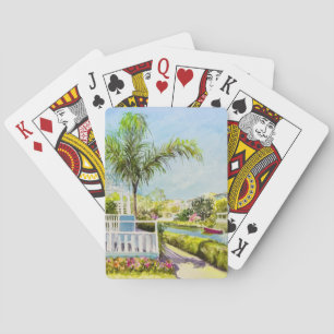 Canal Patio Playing Cards