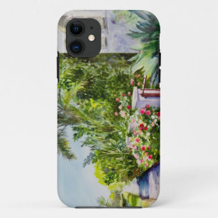 Canal Rose Garden iPhone 11 Case